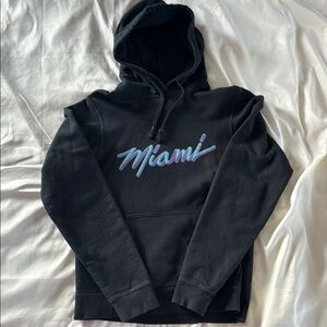 Port and Company Black Miami Pullover Hoodie